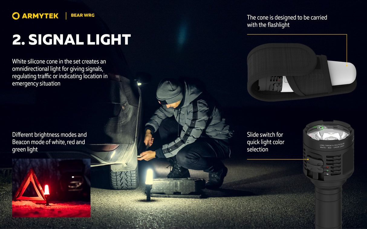 Armytek Bear WRG Rechargeable LED Torch