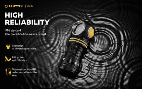 Armytek Elf C1 EDC Rechargeable LED Torch