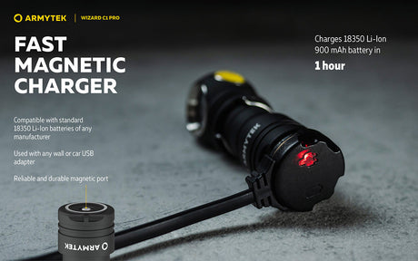 Armytek Wizard C1 Pro Multipurpose Rechargeable LED Torch