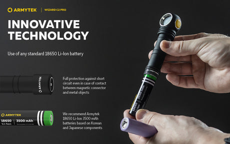 Armytek Wizard C2 Pro Multipurpose Rechargeable LED Torch