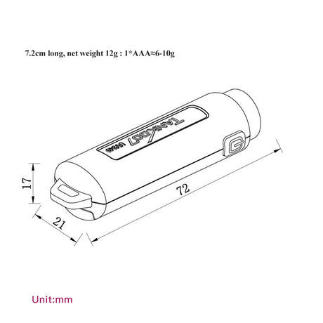 Bank Note Checker UV LED Torch (365 nm)