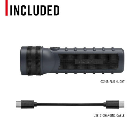 Coast GX40R Rechargeable LED Torch