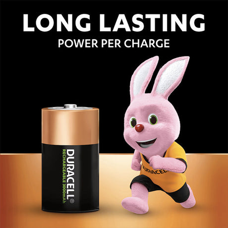 Duracell C 3000 mAh Rechargeable NiMH Batteries