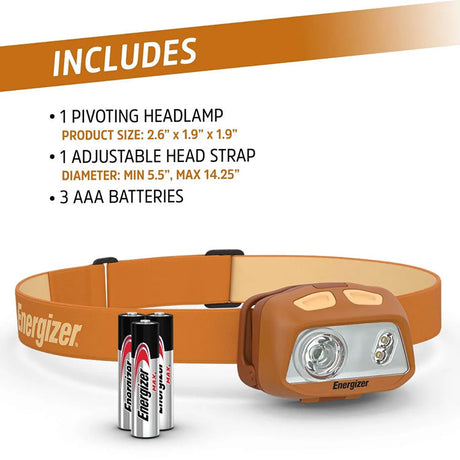 Energizer HDL40 500 Lumen LED Head Torch