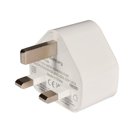 Fast Charge Compact USB-C 20 W PD Mains Charger