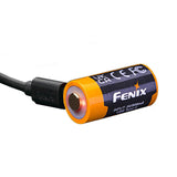 Fenix 16340 USB-C Rechargeable High Discharge 800 mAh Li-ion Protected Battery