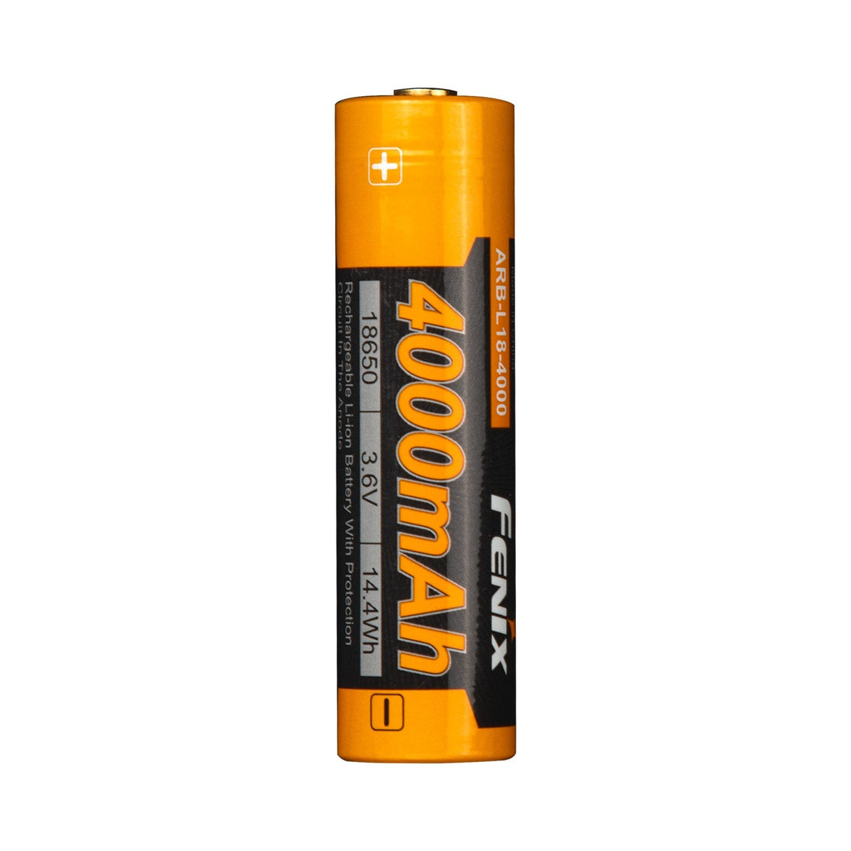 Fenix 18650 3.6 V, 4000 mAh Li-ion Protected Battery (ARB-L18-4000)