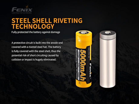 Fenix 21700 5000 mAh Li-ion Protected Battery (ARB-L21-5000 V2)