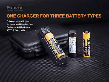 Fenix ARE-X1 V2.0 Single Bay Lithium-ion Battery Charger