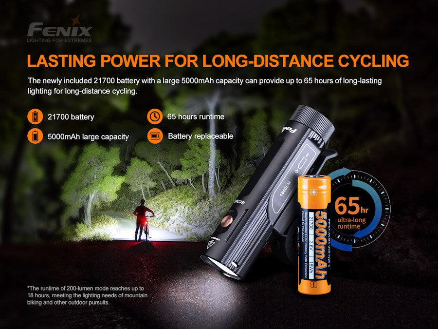 Fenix BC26R Rechargeable LED Bike Light + Free BC05R V2.0