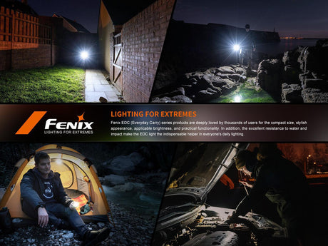 Fenix E06R Rechargeable LED Key Ring Torch and Laser