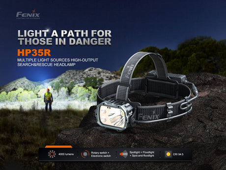 Fenix HP35R Rechargeable LED Head Torch