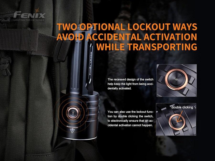 Fenix lr35r online rechargeable flashlight