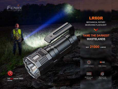 Fenix LR60R Rechargeable LED Searchlight