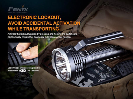 Fenix LR80R Rechargeable LED Searchlight