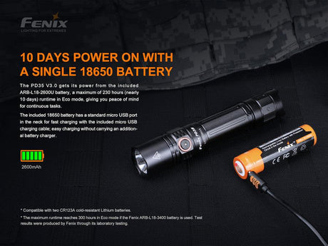 Fenix PD35 V3.0 LED Torch