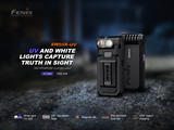 Fenix SW05R White and UV Rechargeable Clip Light