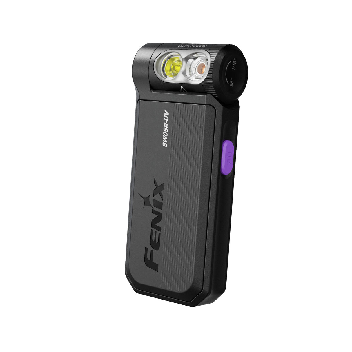 Fenix SW05R White and UV Rechargeable Clip Light