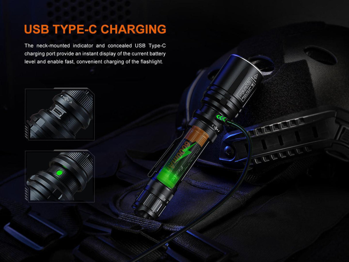 Fenix TK30R Rechargeable Tactical LEP Torch