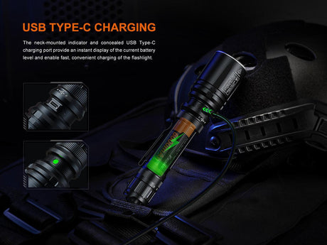 Fenix TK30R Rechargeable Tactical LEP Torch