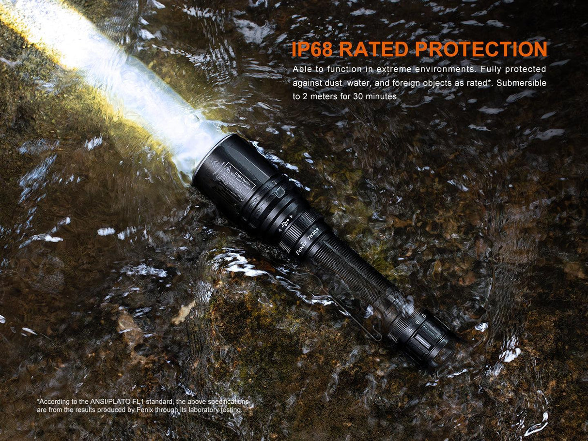 Fenix TK30R Rechargeable Tactical LEP Torch