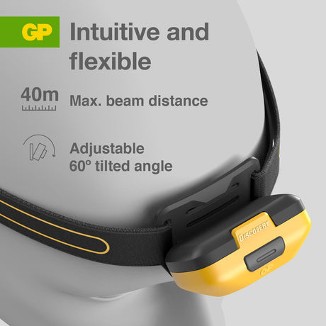 GP Discovery CH42 LED Head Torch