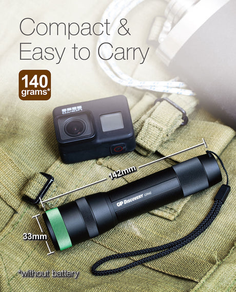 GP Discovery CR42 Rechargeable LED Torch