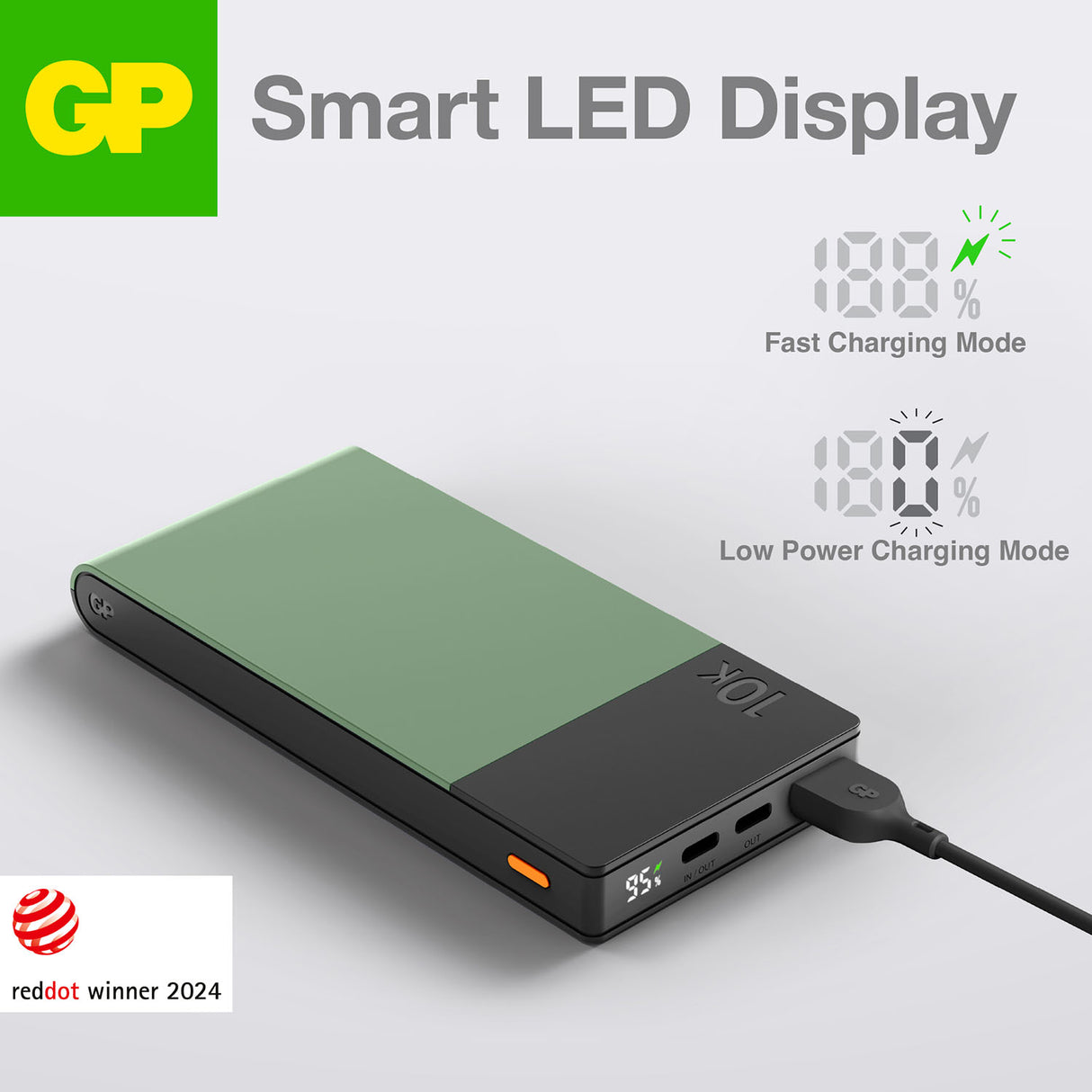 GP M2+ Series 10000 mAh Power Bank