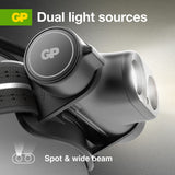 GP Xplor PHR19 Outdoor Adventure Rechargeable LED Head Torch