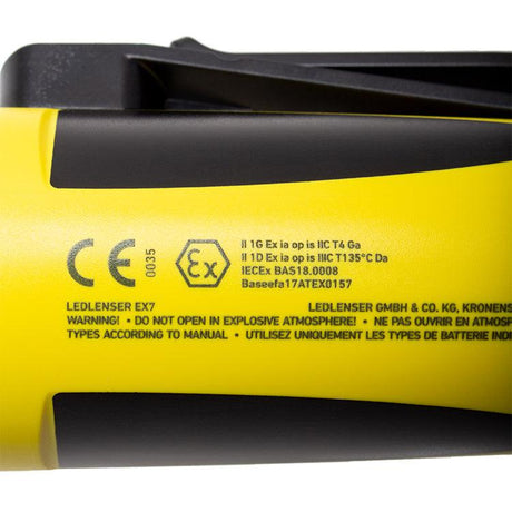 Ledlenser EX7 ATEX Zone 0/20 LED Torch