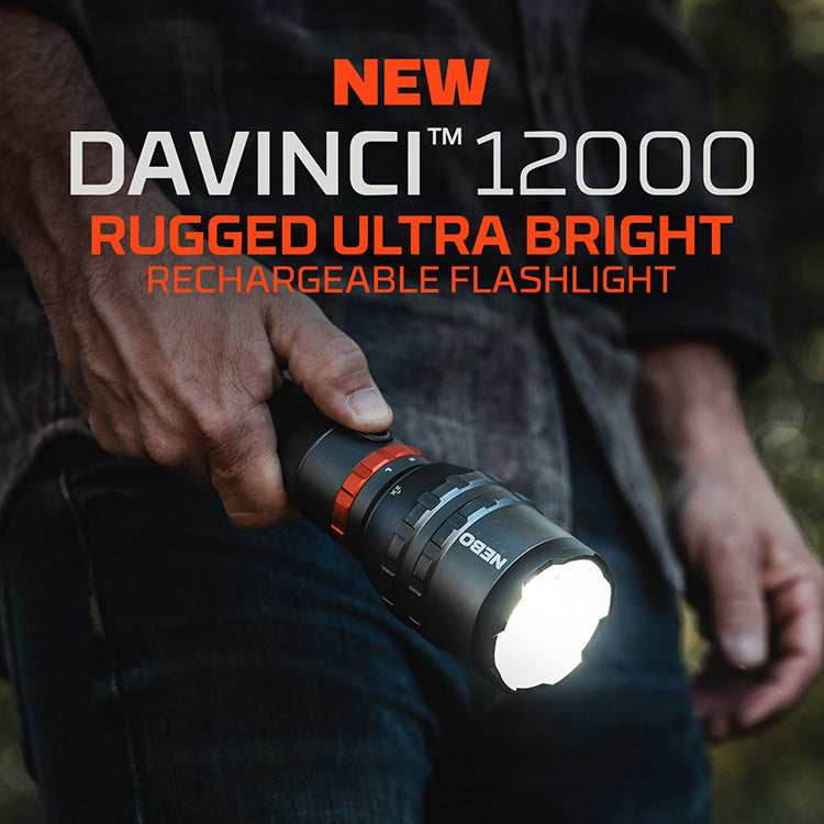 NEBO Davinci 12000 Rechargeable LED Torch