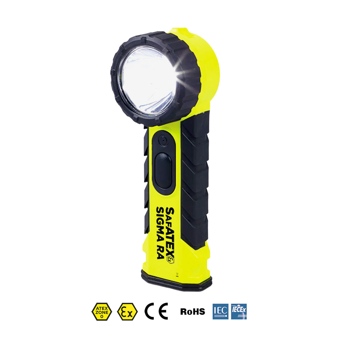 NightSearcher Sigma ATEX Intrinsically Safe LED Right Angle Torch