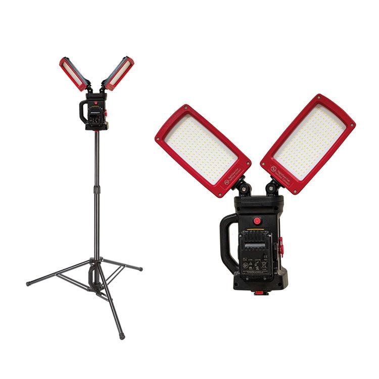 NightSearcher TwinStar Connect LED Tripod Work Light