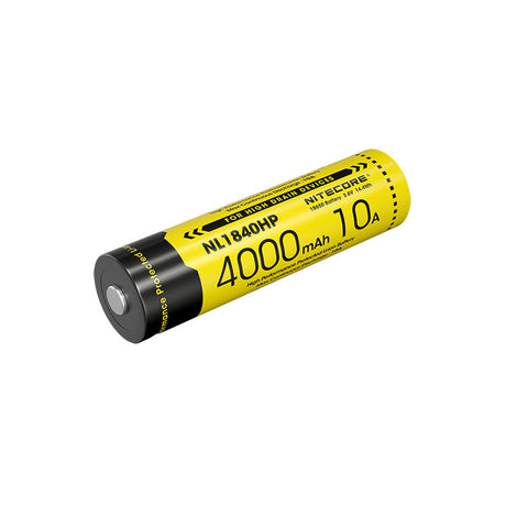 Nitecore 10 A High Discharge 18650 4000 mAh Lithium-ion Protected Battery (NL1840HP)