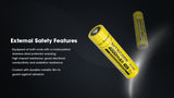 Nitecore 18650 3.6 V, 4000 mAh Lithium-ion Protected Battery (NL1840)