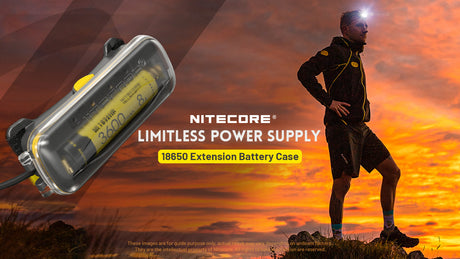 Nitecore 18650 Extension Battery Case