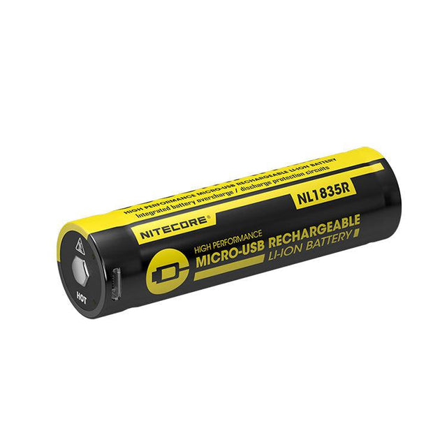 Nitecore 18650 USB Rechargeable 3500 mAh Li-ion Protected Battery ...