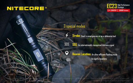 Nitecore EC23 LED Torch