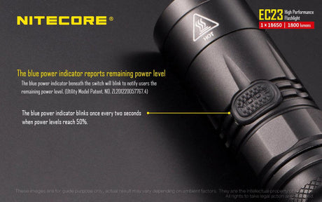 Nitecore EC23 LED Torch