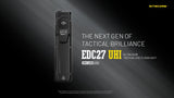 Nitecore EDC27 UHi Slim Rechargeable LED Torch