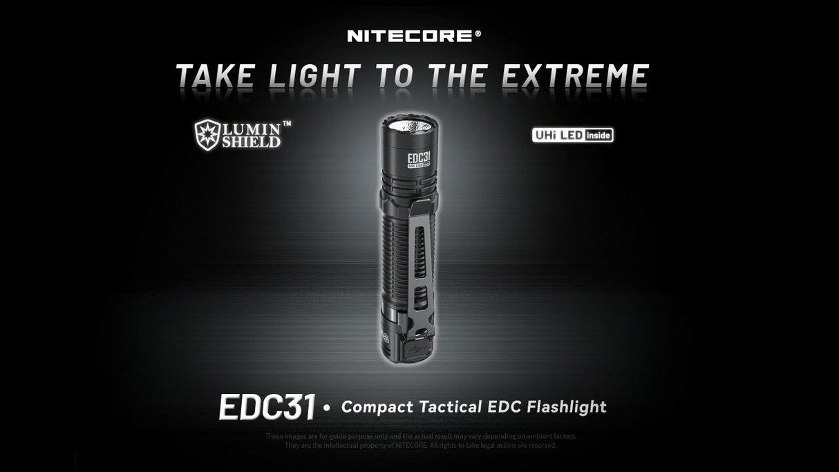 Nitecore EDC31 Slim Rechargeable LED Torch