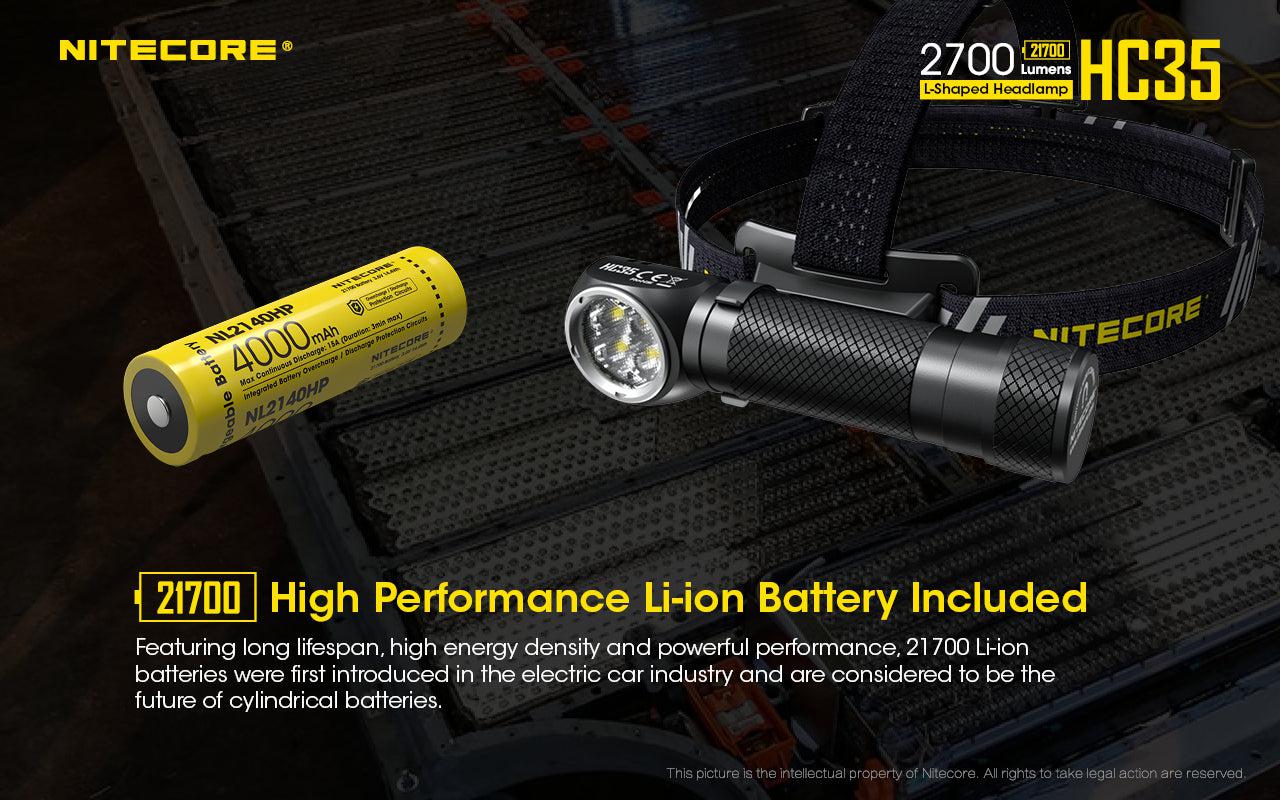 Nitecore HC35 Rechargeable LED Head Torch – Torch Direct Limited