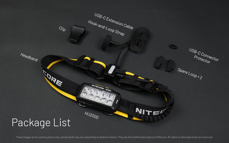 Nitecore HU2000 LED Head Torch