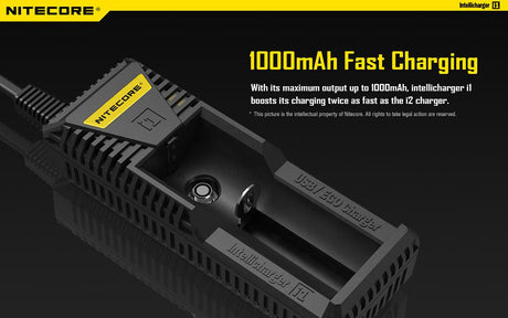 Nitecore Intellicharger i1 Single Bay / Vapor Charger