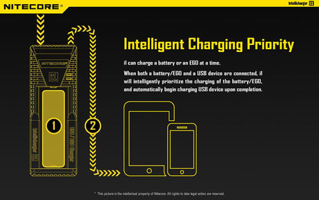 Nitecore Intellicharger i1 Single Bay / Vapor Charger