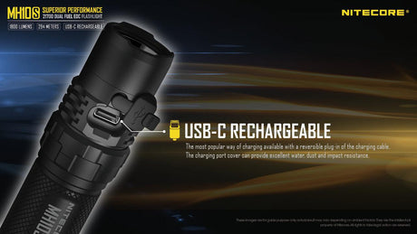 Nitecore MH10S Rechargeable LED Torch