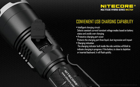 Nitecore MH27UV Rechargeable LED Torch