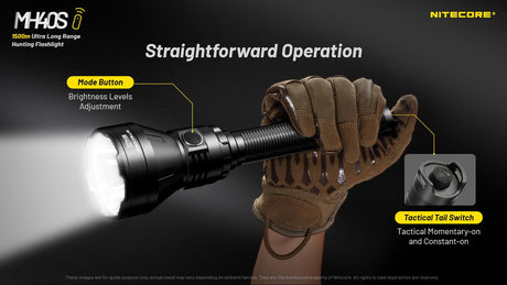 Nitecore MH40S Rechargeable LED Torch