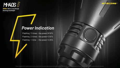 Nitecore MH40S Rechargeable LED Torch