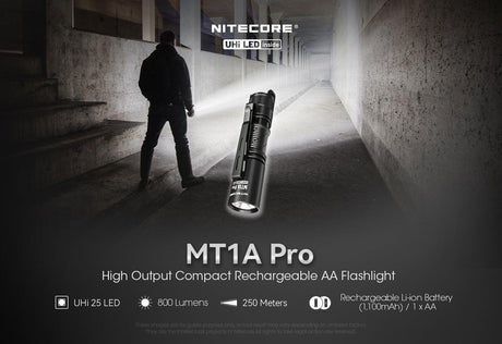 Nitecore MT1A Pro LED Torch